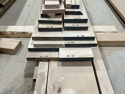 Hard Maple S4S Lumber