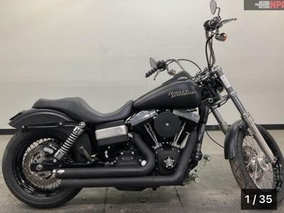 2011 Harley-Davidson Dyna Street Bob FXDB Black, Used