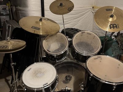 9 piece Tama Imperial star drum set