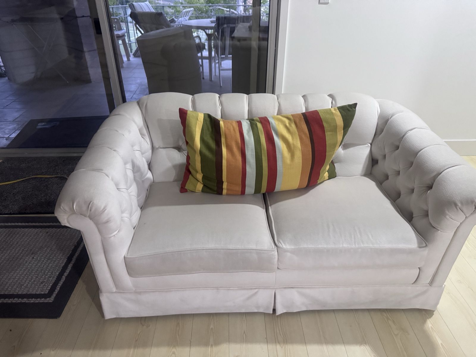 Two White Couches