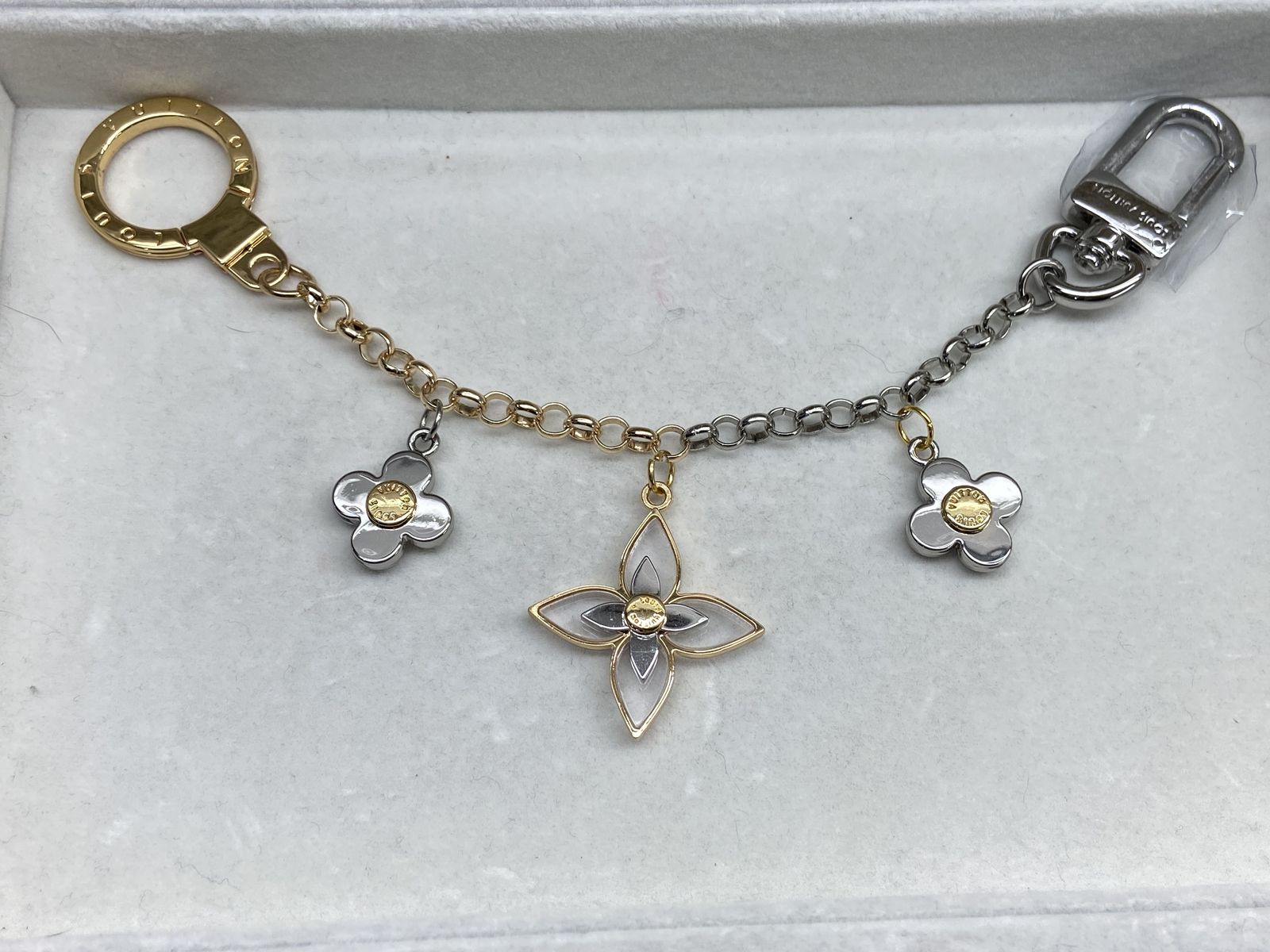 2 Tone Louis Vuitton Bag Chain