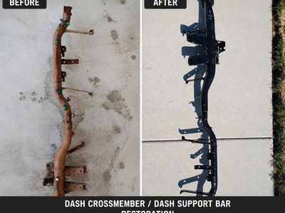 OEM 1996–2002 Toyota 4Runner Dash Crossmember & Radiator Core Support Brackets