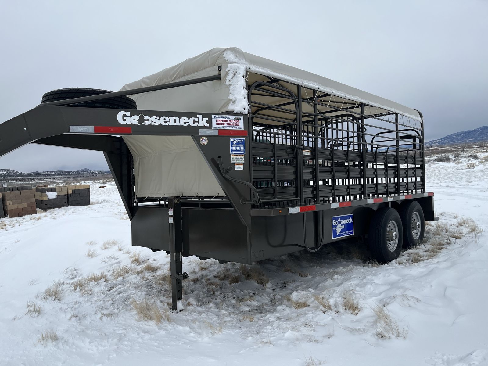 New and used gooseneck trailers