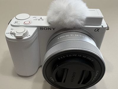 Sony ZV-E10 II Mirrorless Vlogging Camera, with Lens - White