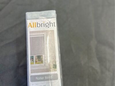 Allbright Roller Blind – Dark Grey (31” x 72”