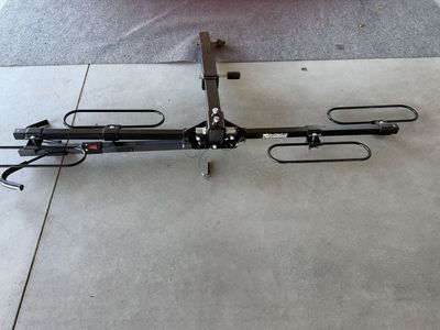 Swagman RV Approved Bike Rack for 2 Bikes - Black, Hitch Mount
