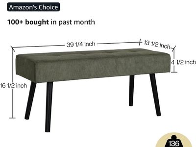 Green Entry Bench
