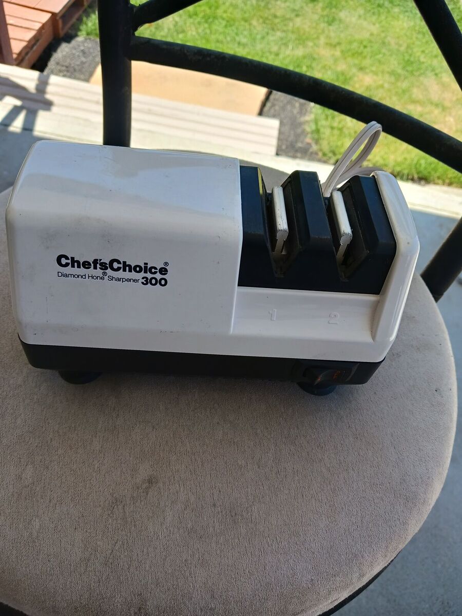 Chef's Choice model 300 diamond h o n e knife sharpener hone