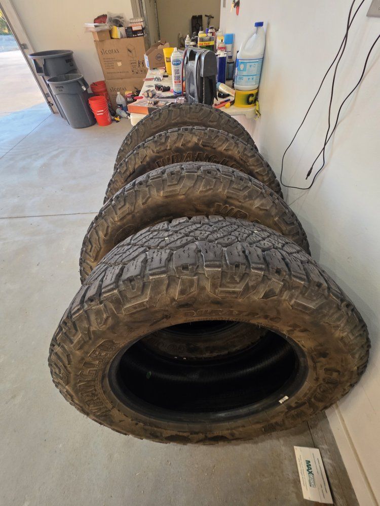 Goodyear Wrangler DuraTrac LT275/65R20 All-Terrain Truck Tires (Set of 4)