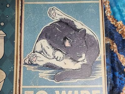 (NEW)Funny Cat Wall Signs