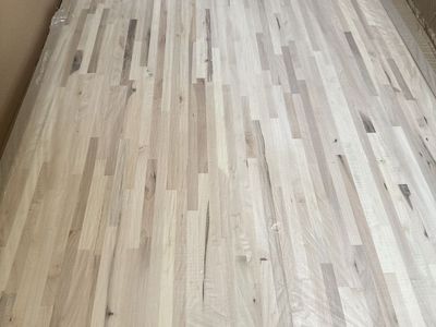 Hardwood Reflections 6'x39"x1.5" Butcher Block Countertop Island Table Top - New
