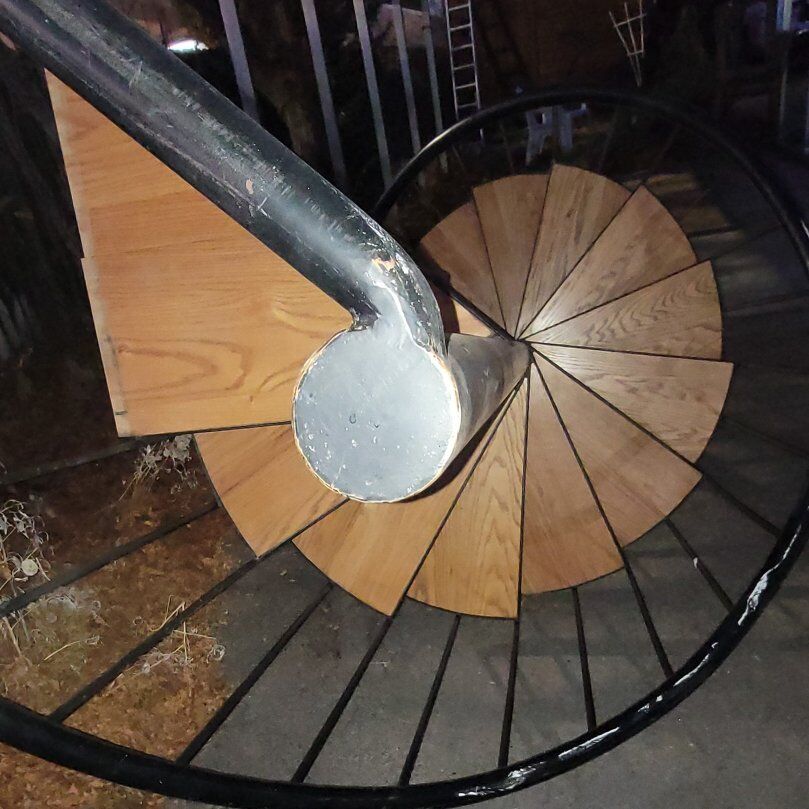 spiral stairs