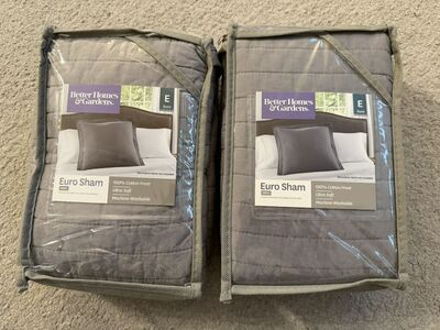 Two brand New euro Shams