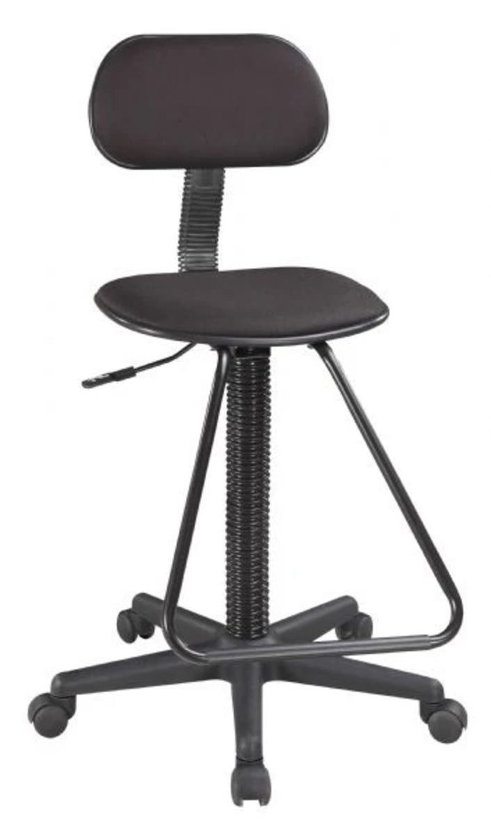 Alvin Artist Drafting Height Economy Chair with Footrest - Black New in Box