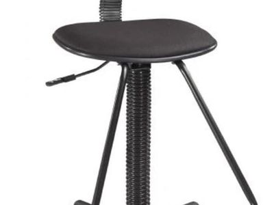 Alvin Artist Drafting Height Economy Chair with Footrest - Black New in Box