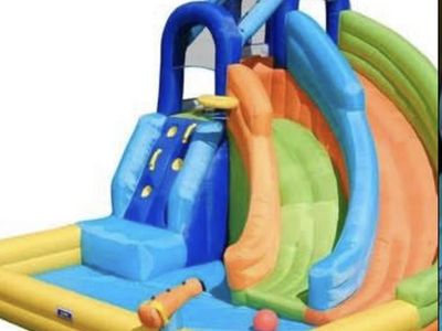 My 1st Water Slide Twin Rapids Super Water Slide