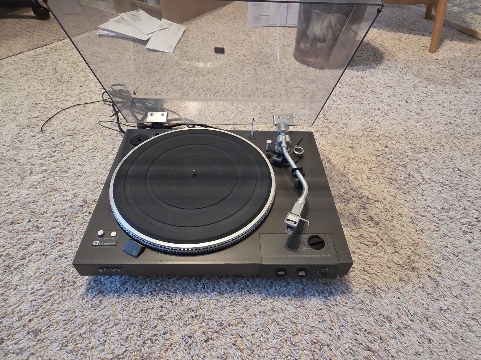 Sony Direct Drive Stereo Turntable System PS - X5