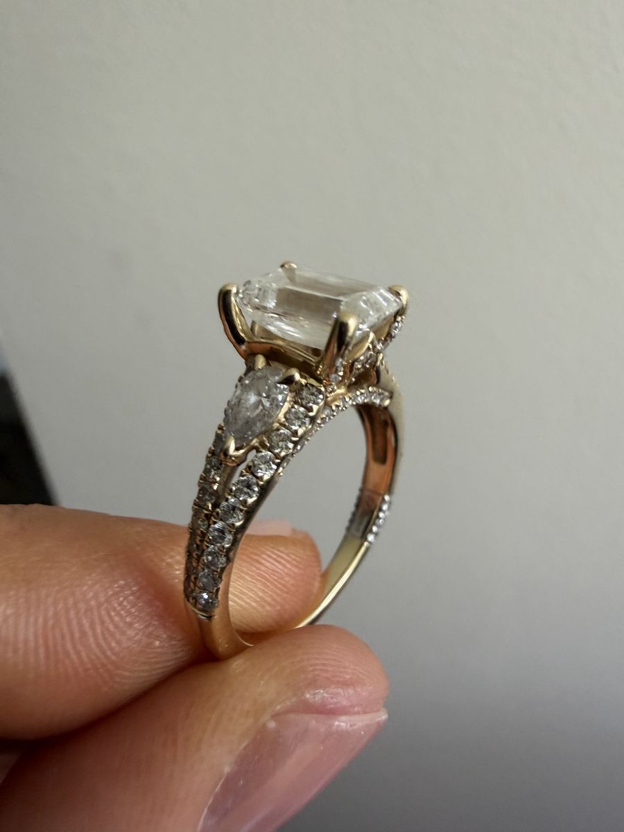 Gold Engagement Ring