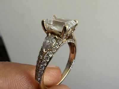 Gold Engagement Ring
