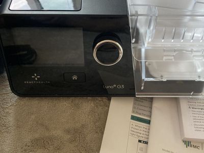 CPAP - Luna G3 APAP + silicone pillows mask