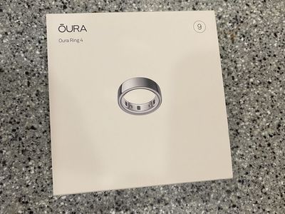 OURA ring generation 4 new in box silver size 9