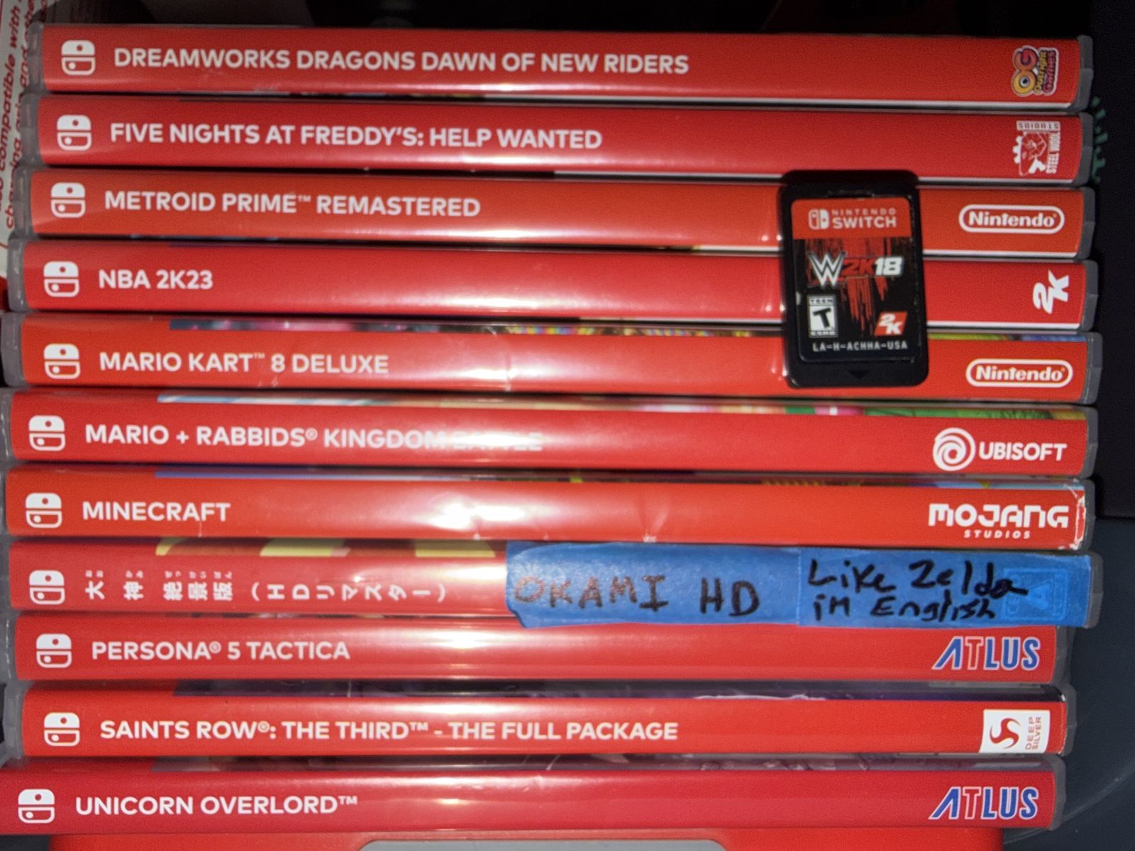 Nintendo SWITCH GAME. Or add a SYSTEM CONSOLE JOYCON CONTROLLER DOCK Power USBC - ZELDA MARIO KART MINECRAFT POKEMON