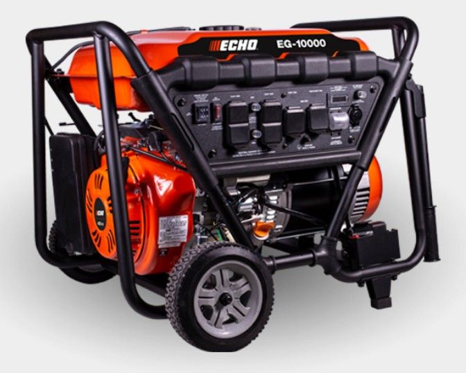 ECHO EG-10000 Generator: For Campsite (in quiet mode) or Jobsites and Home Demands