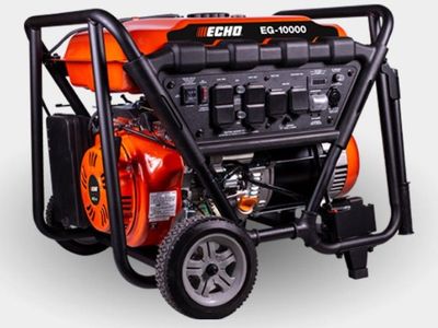 ECHO EG-10000 Generator: For Campsite (in quiet mode) or Jobsites and Home Demands