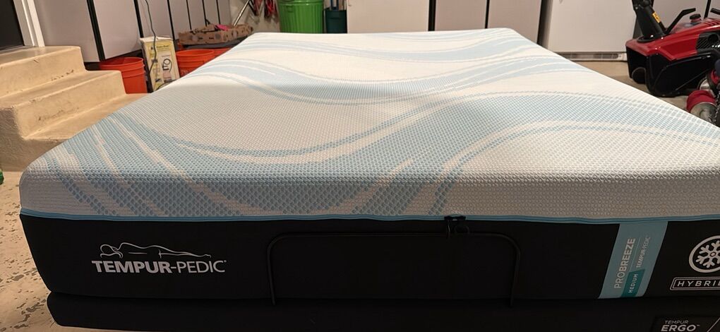 Queen temperpedic Luxebreeze Mattress! Only $950