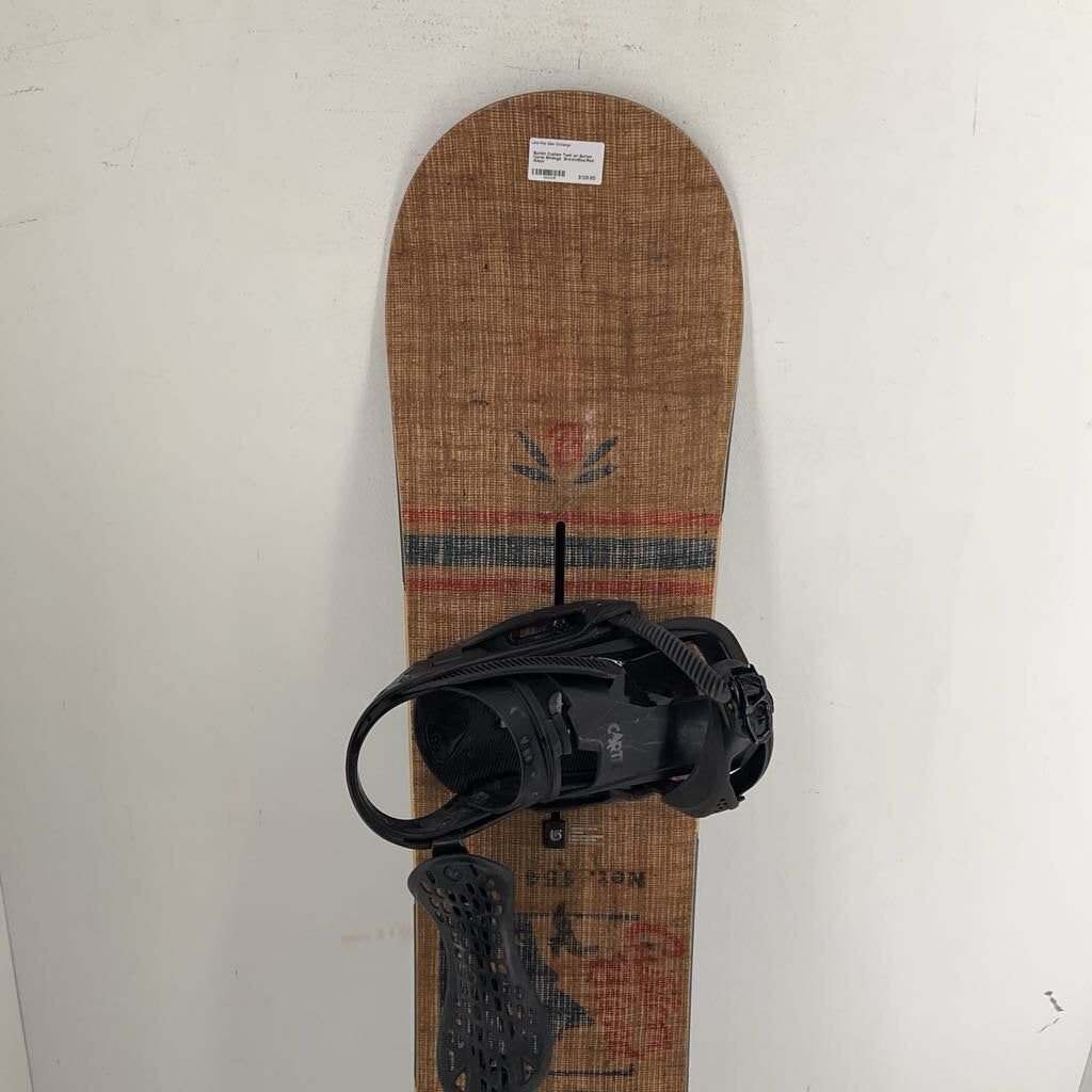 Burton Custom Twin w/ Burton Cartel Bindings