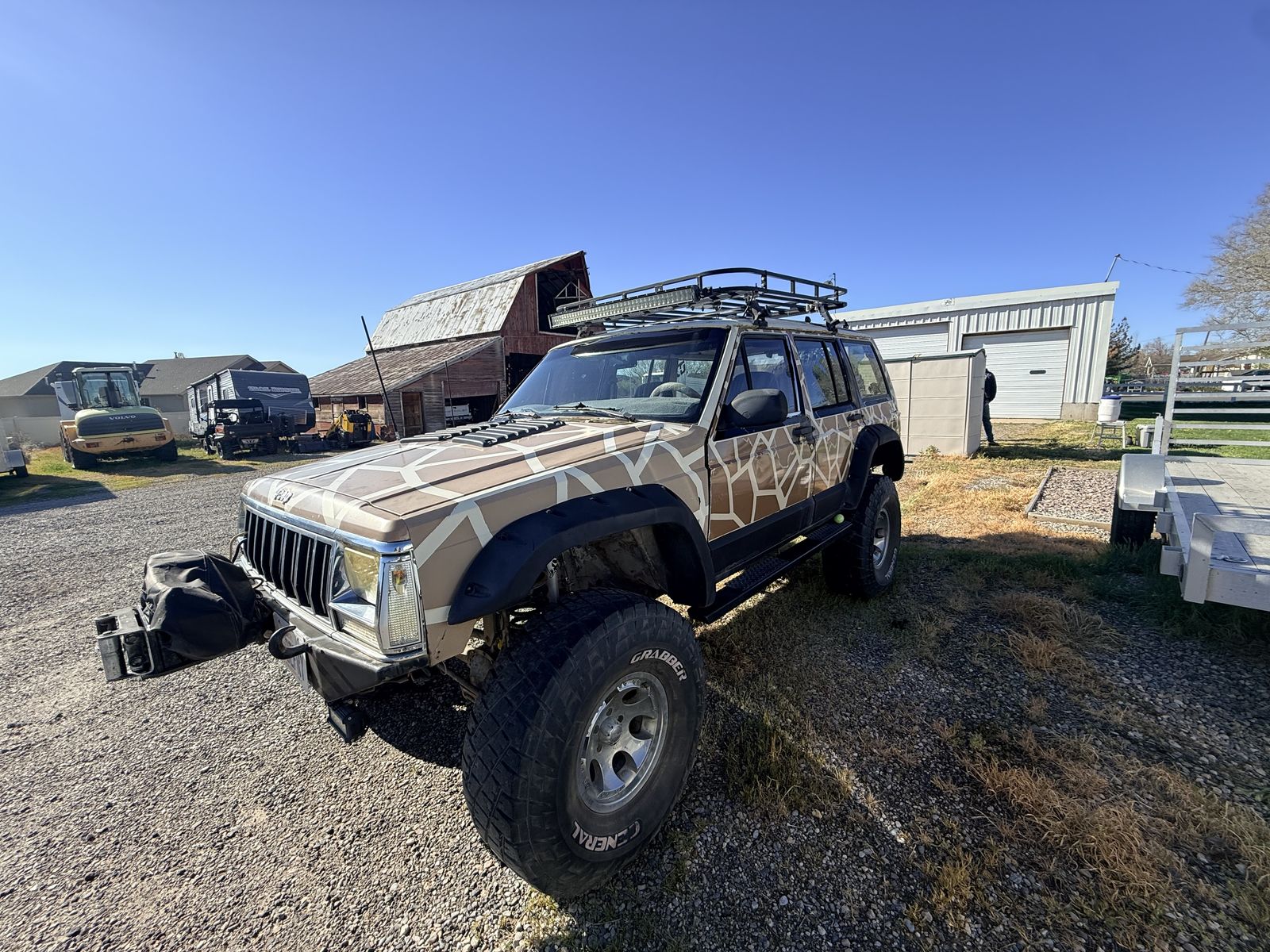 1987 Jeep XJ Rock Crawler