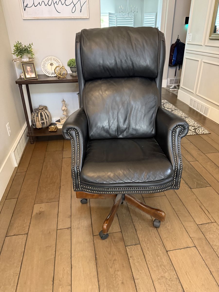 Leather Office Desk Chair