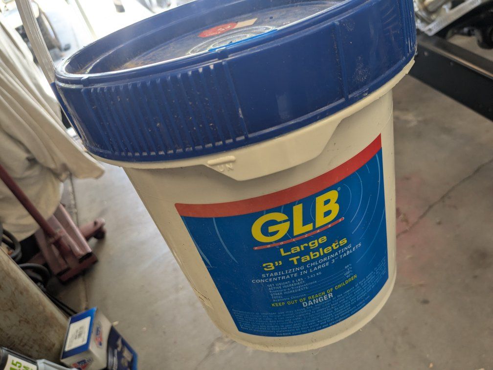 3in pool chlorine tablets 8lbs