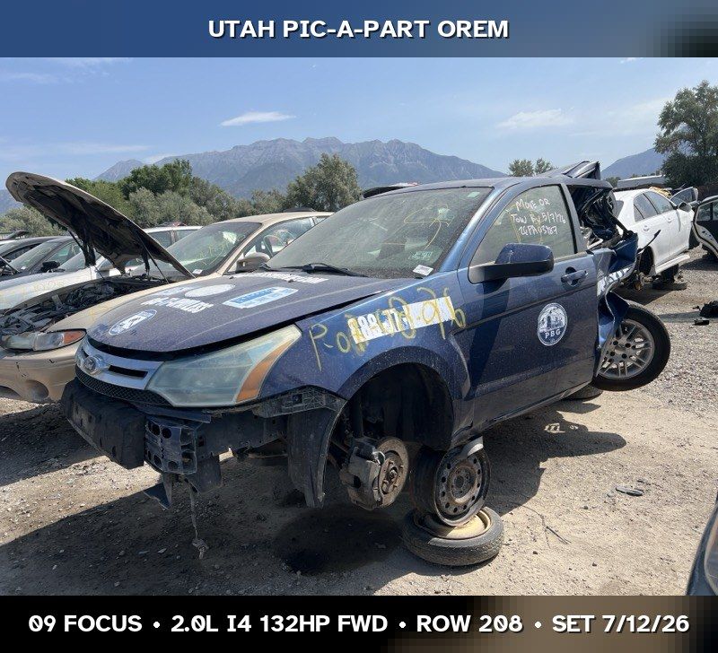2009 Ford Focus Parts - UTPAP Orem