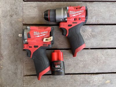 Milwaukee M12 Impact Wrench 3/8 & Hammer Drill