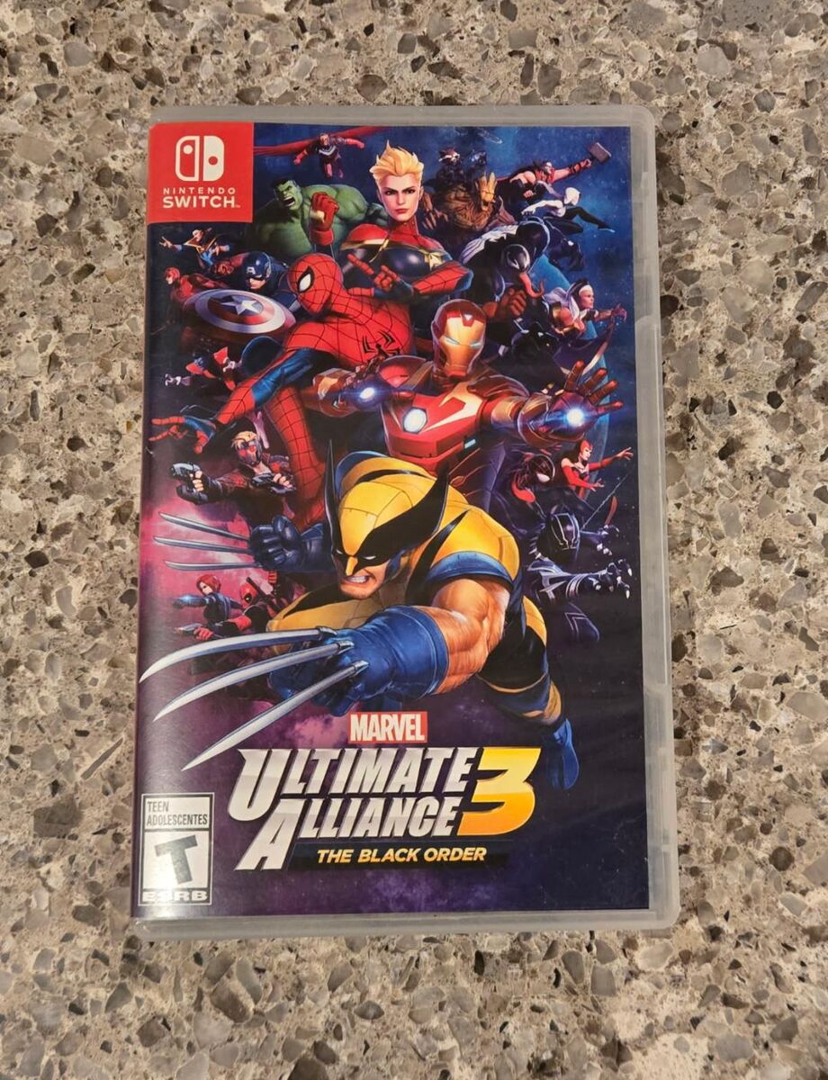 Marvel Ultimate Alliance 3 The Black Order for Nintendo Switch! trades considered!