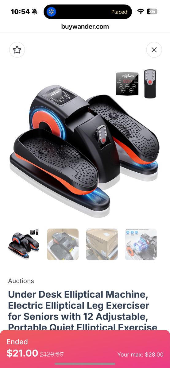 Portable eliptical