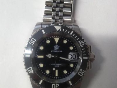 Steeldive SD1953 Sub Men Dive Watch V2 black