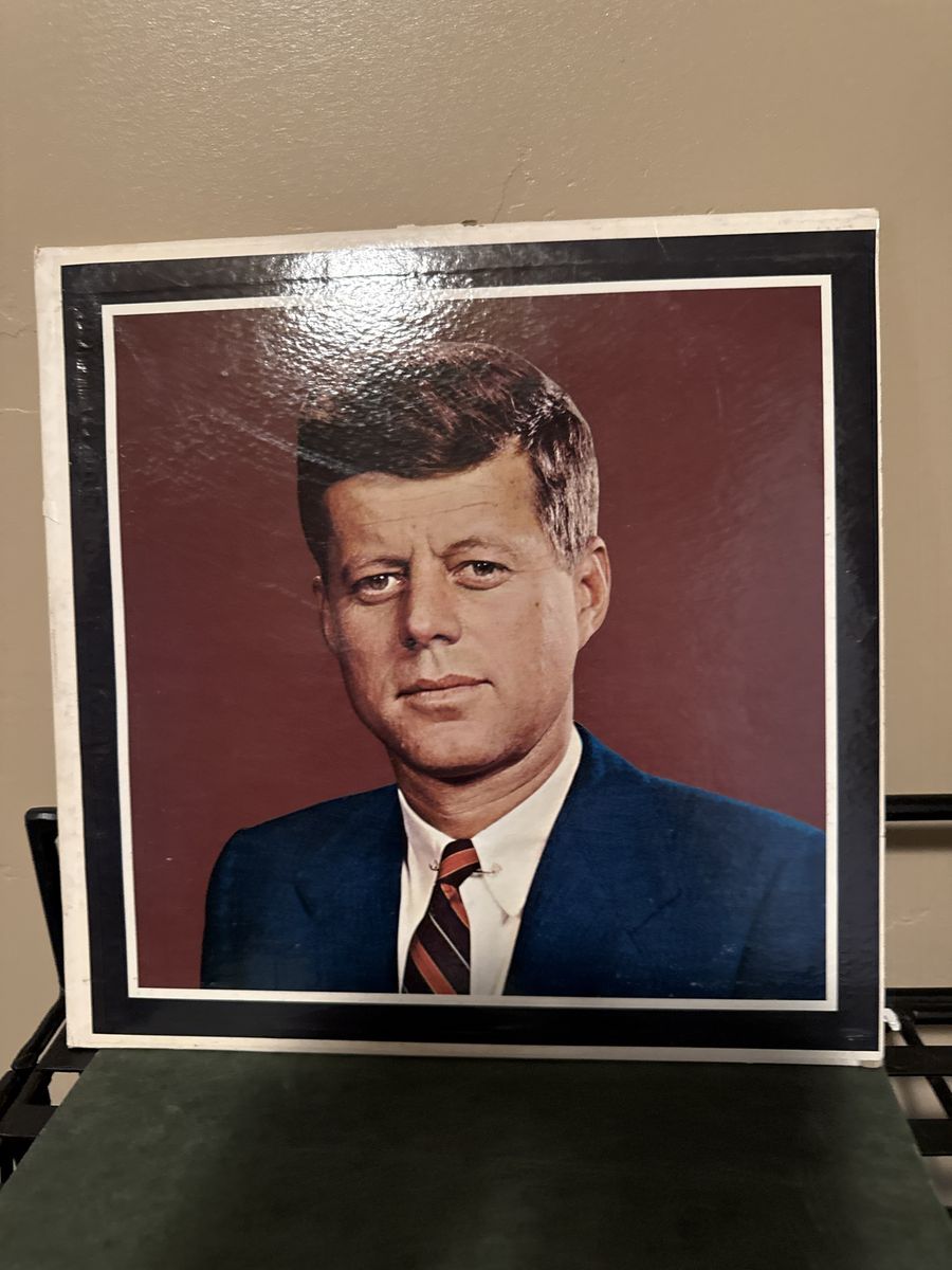 Vintage John F. Kennedy JFK Vinyl Record Album