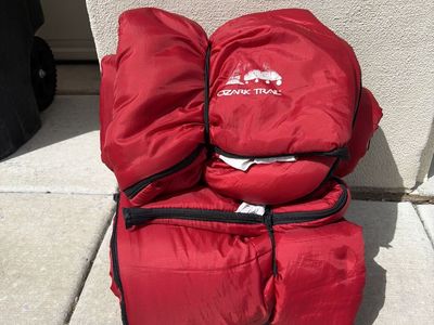 Ozark Trail Red Sleeping Bags (Set of 2)