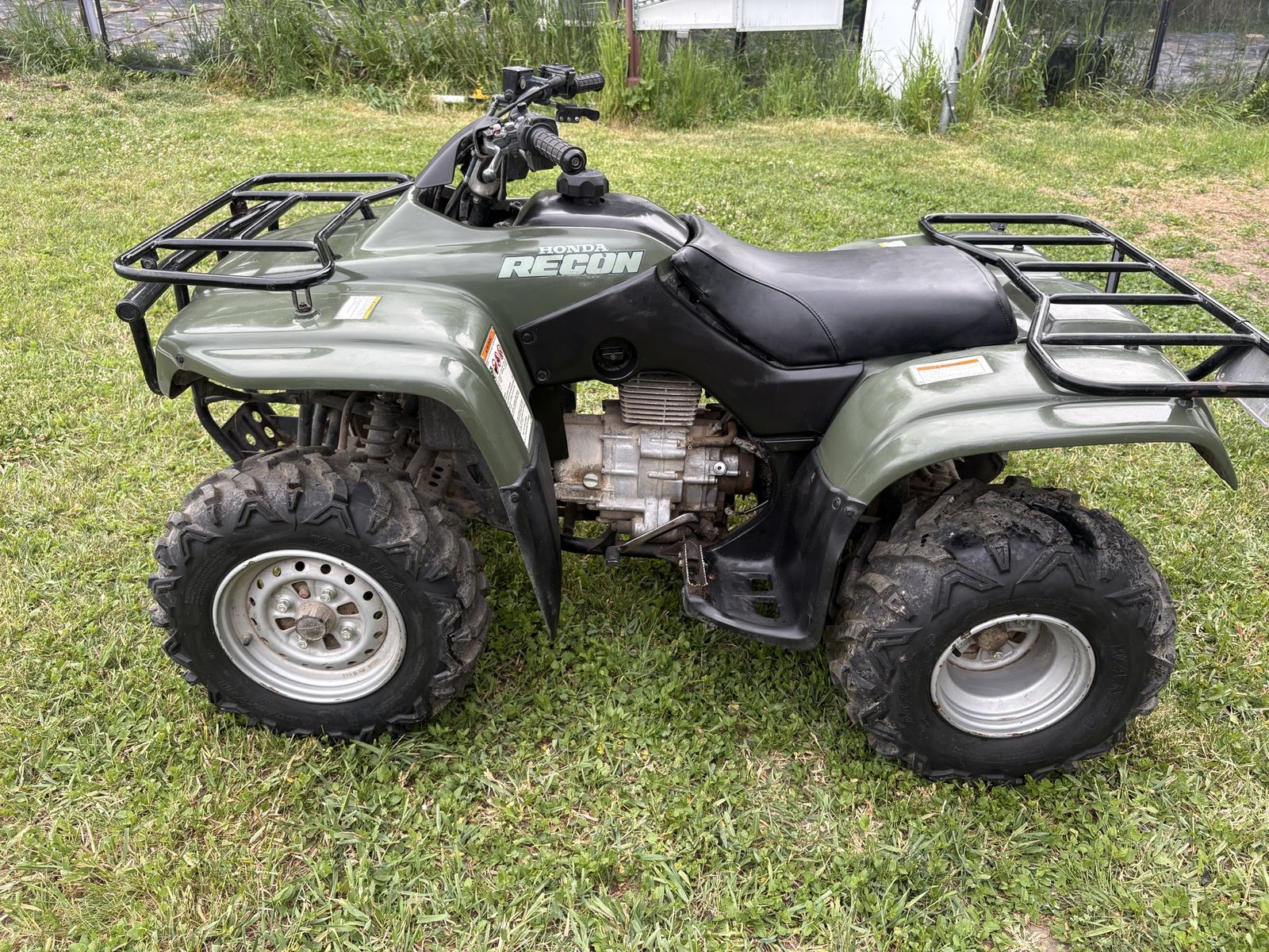 2001 Honda Recon, Trailer and Ramp