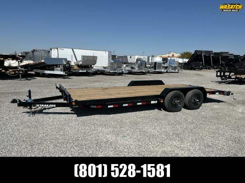 PJ Trailers 7x20 5" Channel Carhauler (CE) Equipment Trailer