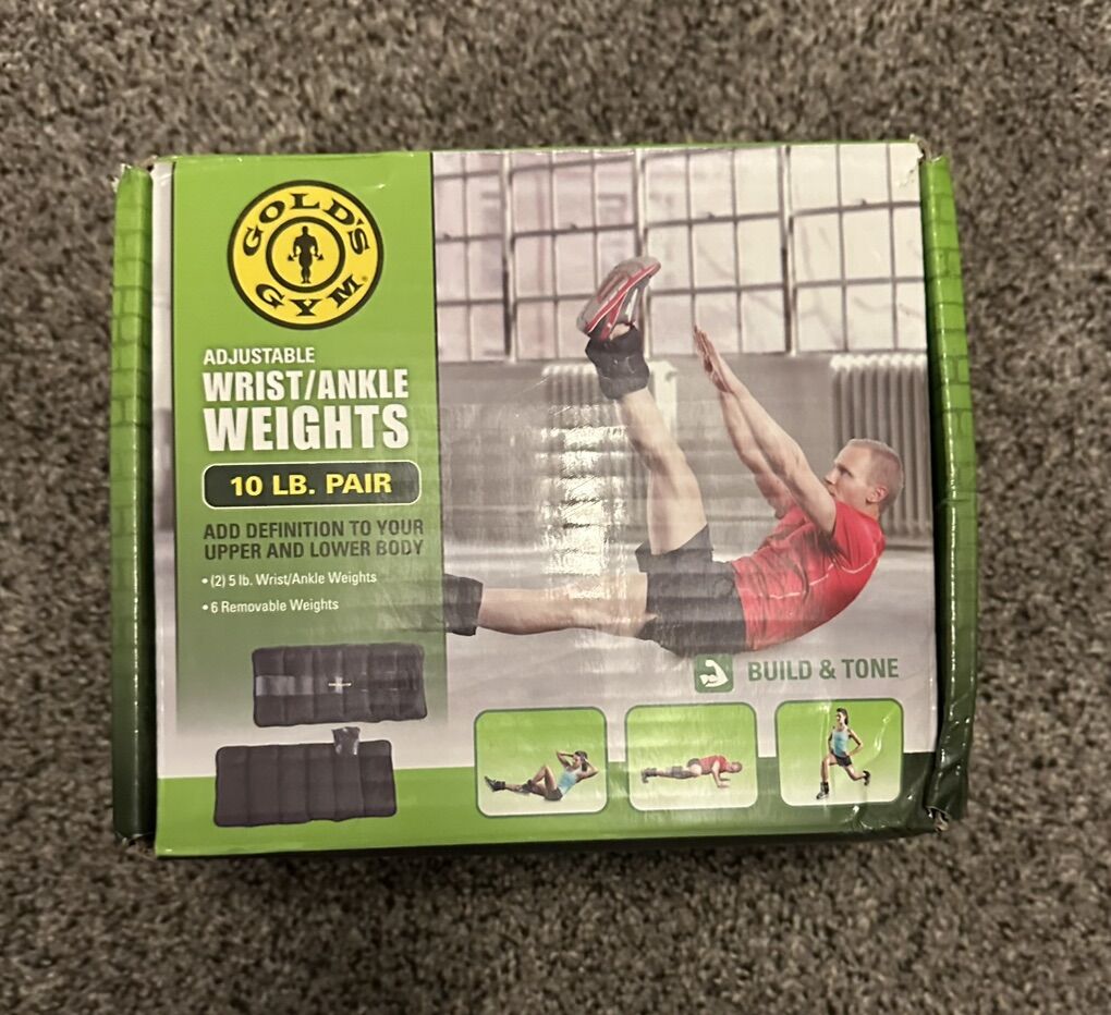Gold's Gym Ankle Weights 10lb
