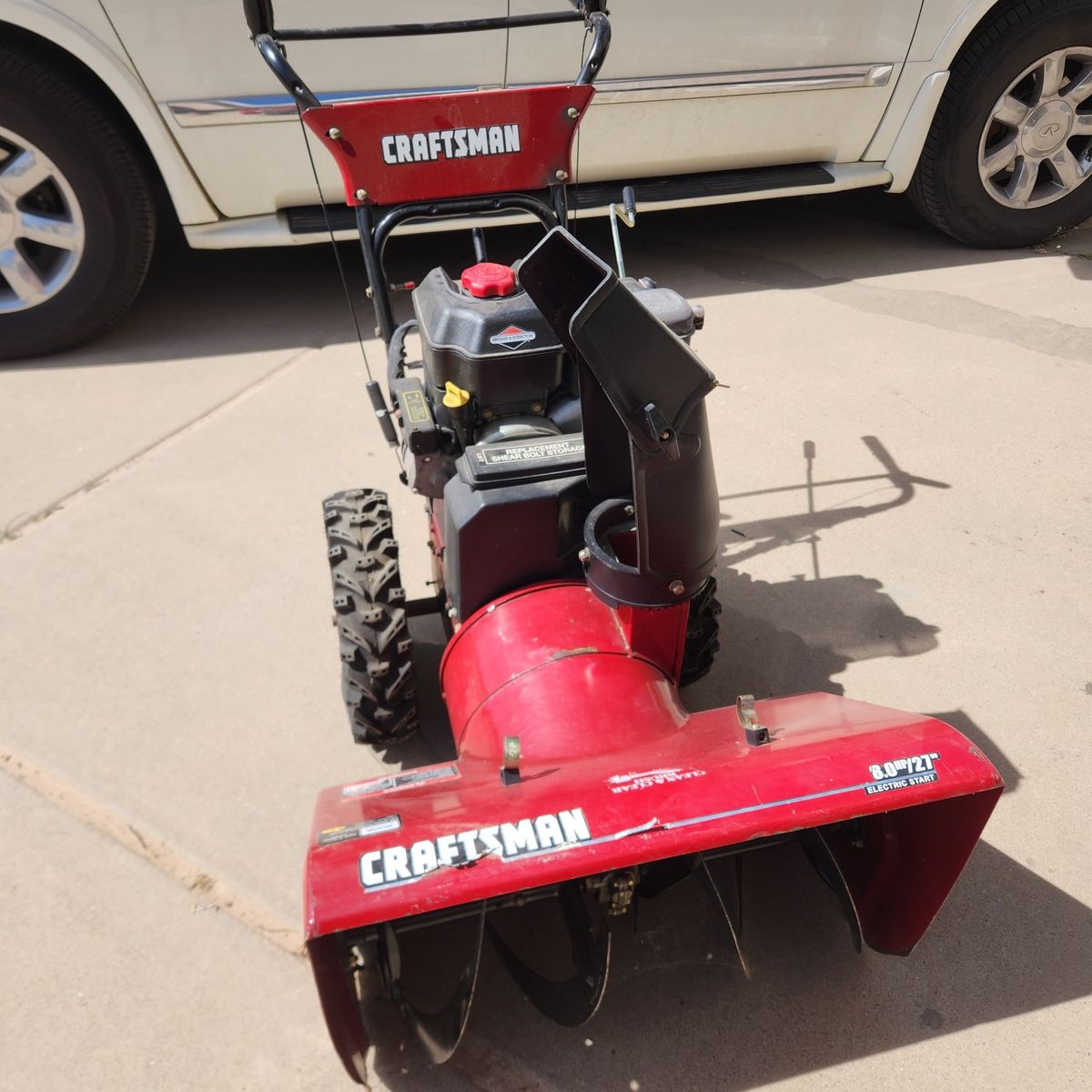 Craftsman snowblower
