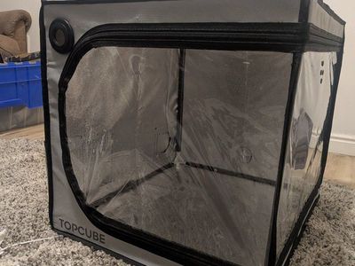 TOPCUBE Portable 3d printer enclosure led lighting