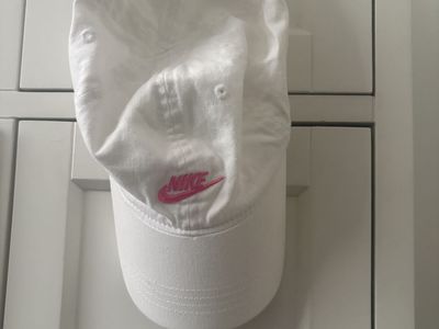 White Nike hat