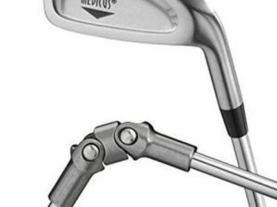 Medicus Dual Hinge 5 Iron Golf Training Club True Temper Dynamic Right Hand RH w/ Davis Love III VHS Training Video