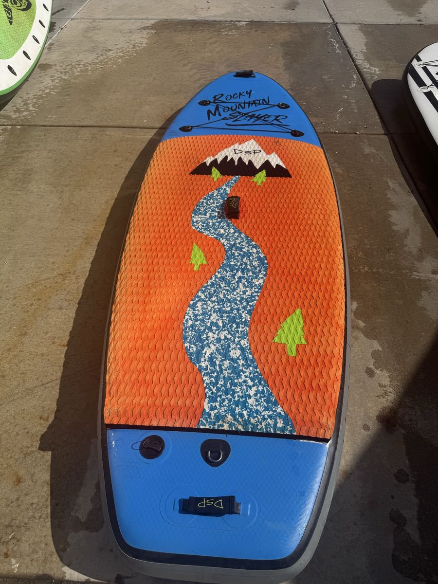 Inflatable paddle board