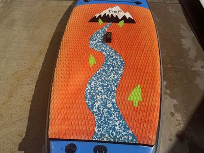 Inflatable paddle board