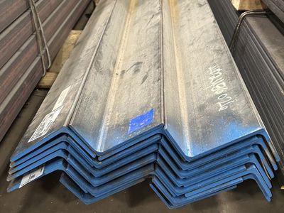 Odd Length Deal - New Steel Angle 5" × 3" × 1/4" × 16'1 - $89.95 Each